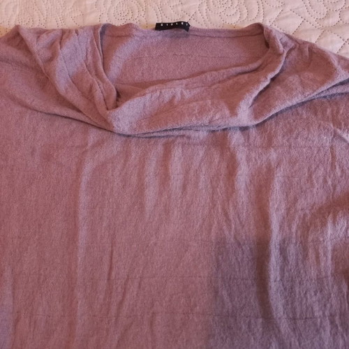 Sisley short-sleeve blouse M/38/10 like new, purple