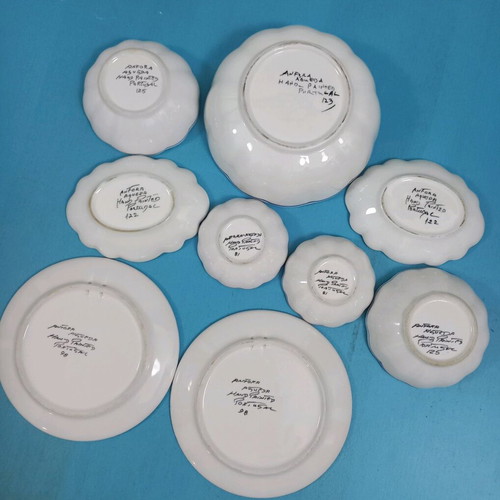 Vintage handmade dish set used from Portugal