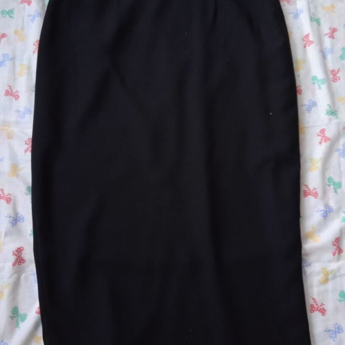 Black suit with guipure lace like new, size 48