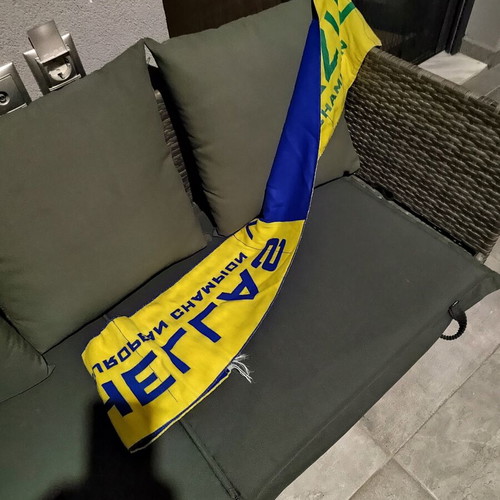 Collectible Greece vs Brazil Matchday Scarf 16/06/2005 Confederations Cup like new