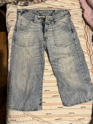 Lee men's gray denim shorts size 31 like new
