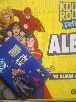 Koukouroukou DC empty album and memory game new