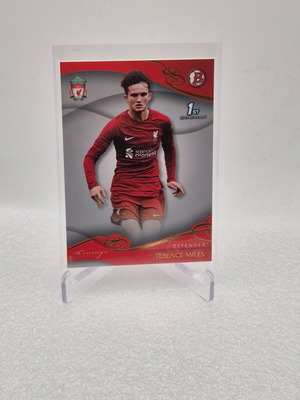 2022-23 Topps Liverpool Lineage Terence Miles 1st Bowman Platinum Rookie Card used