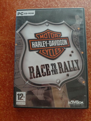 Harley Davidson Race to the Rally PC game used