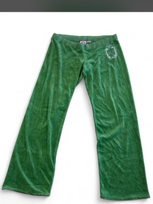 Juicy Couture Y2K green tracksuit bottoms