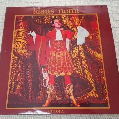 Klaus Nomi Encore LP като нов, електронна