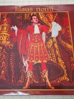 Klaus Nomi Encore LP σε άριστη κατάσταση, ηλεκτρονική μουσική