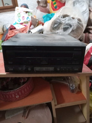 Technics video player used, two cassette decks, unknown condition