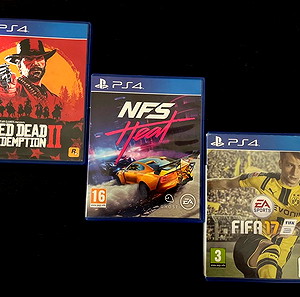 3 ΠΑΙΧΝΙΔΙΑ ΓΙΑ ΤΟ PS4