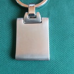 Vintage Land Rover metallic keychain, New Old Stock (NOS)