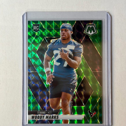 Panini Mosaic Woody Marks Rookie Green Mosaic Prizm Card 2025 new