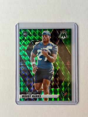 Panini Mosaic Woody Marks Rookie Green Mosaic Prizm Card 2025 new