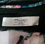 ASOS bikini used, multicolor, size S