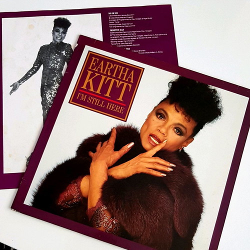 Eartha Kitt I'm Still Here vinyl record like new