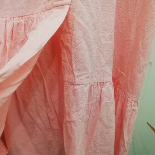 Boho Style Pink Tunic Celio 100% Cotton, New, Oversize 4XL