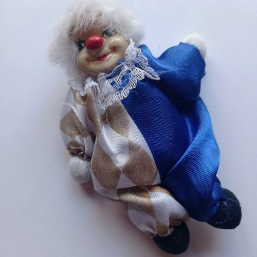 Small ceramic Pierrot new from Czechia