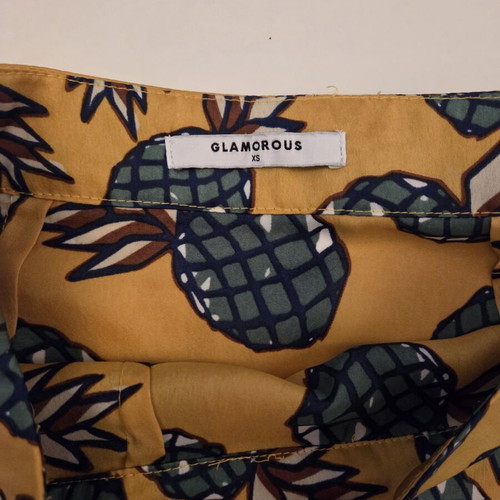 Glamorous Summer Co-Ord Set with Tropical Pineapple Print