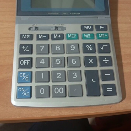 Solar calculator for mathematics like new