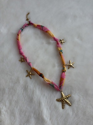 Summer necklace, multicolored