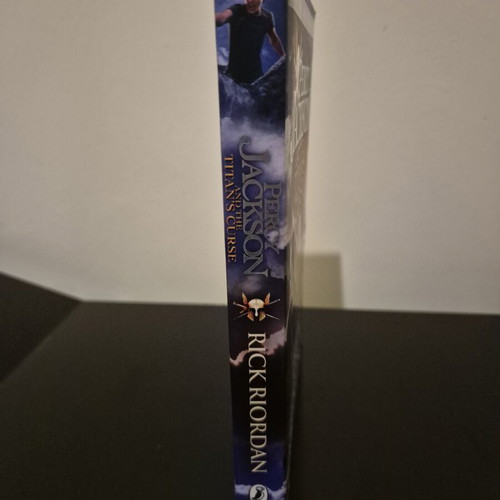 Percy Jackson and the Titan's Curse book like new, English edition