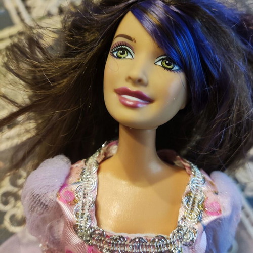 Barbie Raquelle doll with Princess Anneliese gown