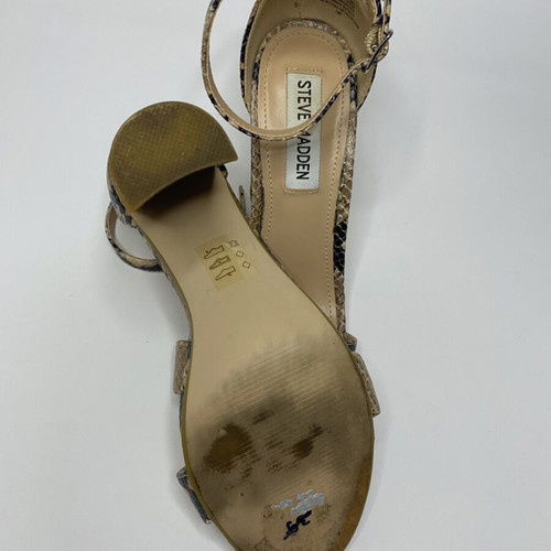 Steve Madden heels like new, size 37, multicolor leather