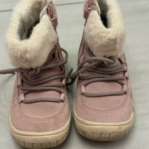 Geox waterproof boots with fur lining size 22 like new