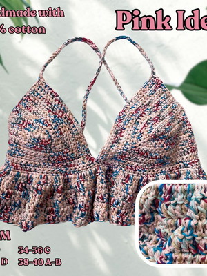 Handmade Top/Bralette (M)