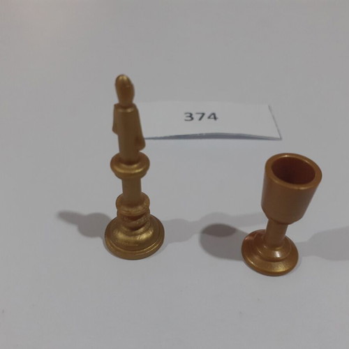 Playmobil gold utensils #374 like new