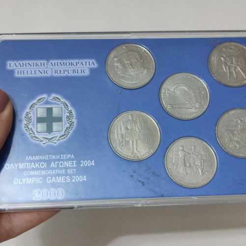 500 Drachma 2004 Olympic Games Athens collection used