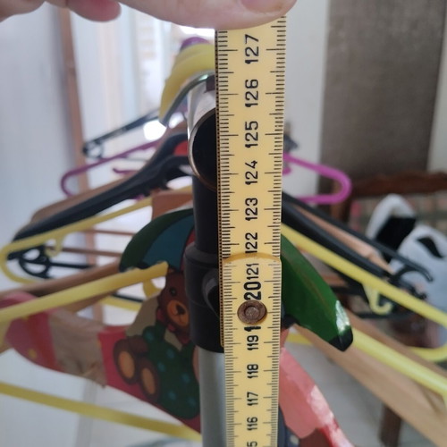 IKEA wheeled clothes rack