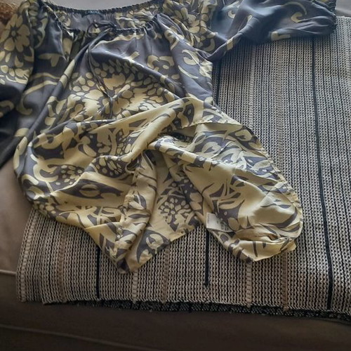 Carol silk blend tunic one size fits large