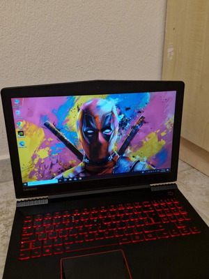 Lenovo Legion Y520 2017 laptop used, Intel Core i7, 8GB RAM, SSD storage