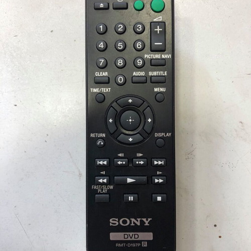 Sony DVD Remote Control RMT-D197P used