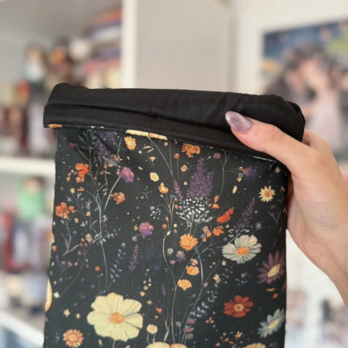 Handmade book cover with soft inner lining 20x27cm, new