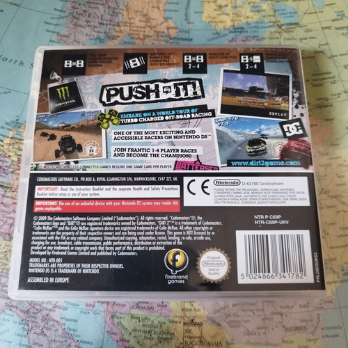 Colin McRae Dirt 2 Nintendo DS game