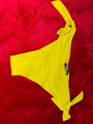 Bdtk swimsuit set like new, yellow, size S