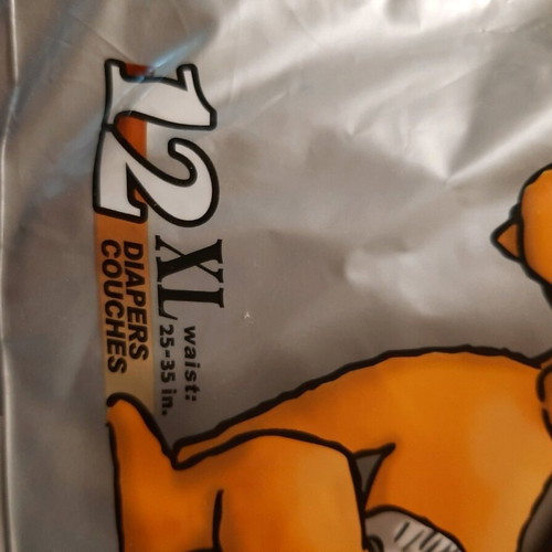 Diapers for large puppy used, pack of 12