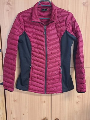 Heat women's jacket, red and black, size S