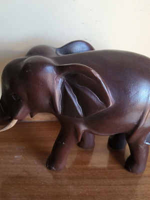 Decorative Egyptian elephant used with details