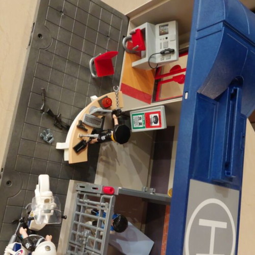 Playmobil City Action Police Station Case like new