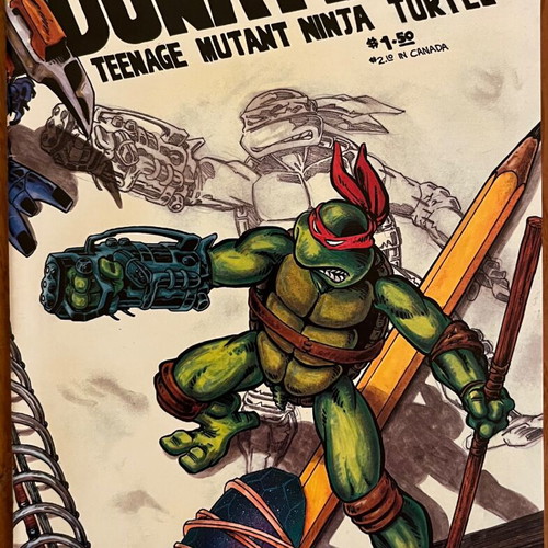 Donatello: Teenage Mutant Ninja Turtle comic issue like new from MIRAGE STUDIOS
