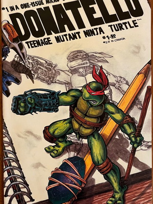 Donatello: Teenage Mutant Ninja Turtle comic issue like new from MIRAGE STUDIOS