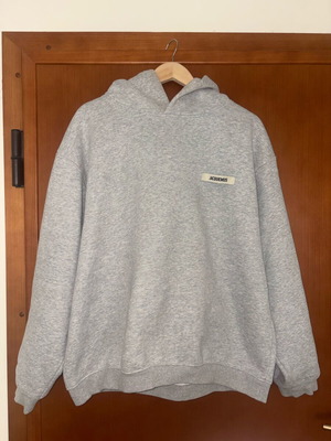 Jacquemus sweatshirt like new, gray unisex