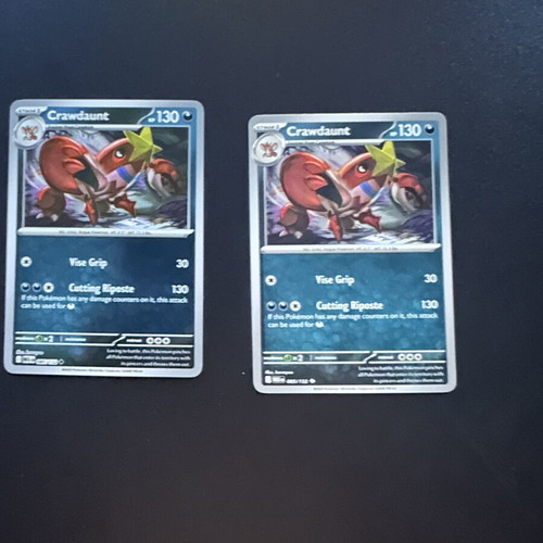 Crawdaunt 085/132 Mega Evolution Pokemon card