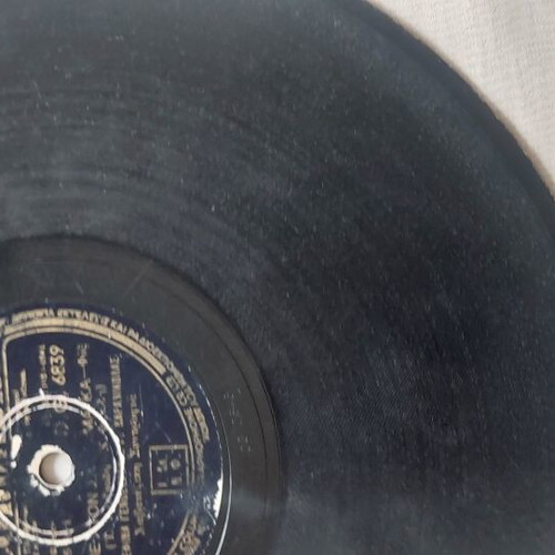 Columbia DG 6839 78 RPM Record used, Zozephina Genovezou, Hawaiian guitar