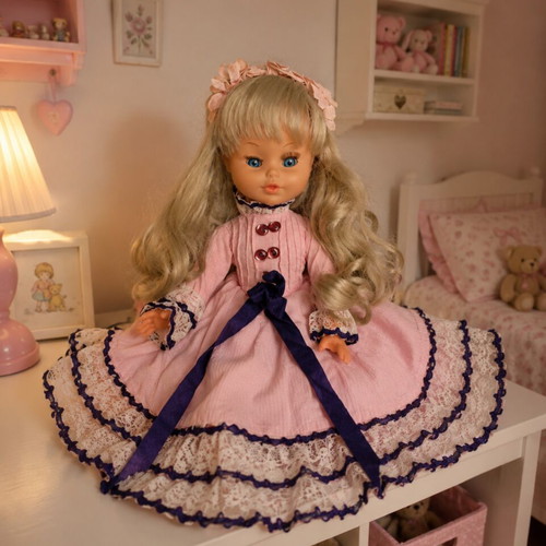 El Greco collectible doll 30 cm used, vintage style