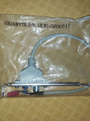Gigabyte S/PDIF Out Bracket 12CR1-1SPOUT-12