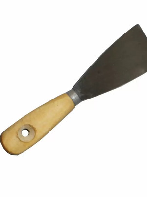 Medium spatula with flexible blade and wooden handle new