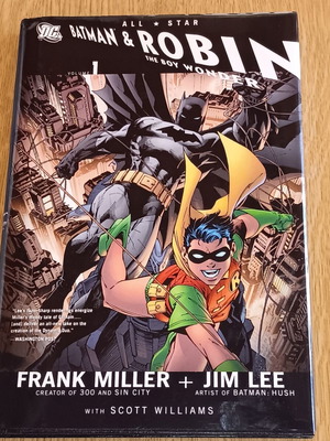 All Star Batman and Robin the Boy Wonder Hardcover 2008 like new